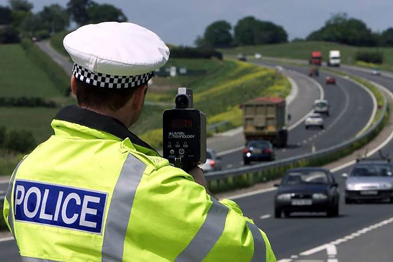 No Fine for Speeding Fine with Double Demerits